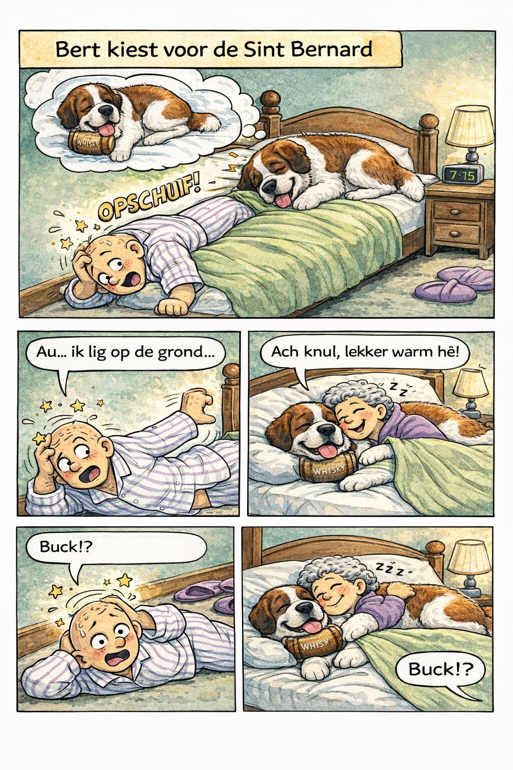Lees meer over het artikel Buck_Schuift_bert_uit_bed