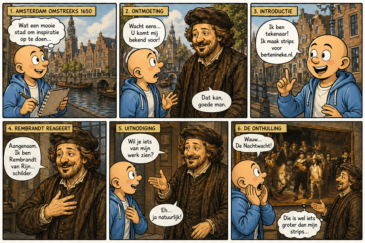 Lees meer over het artikel Tekenaar_ontmoet_Rembrandt